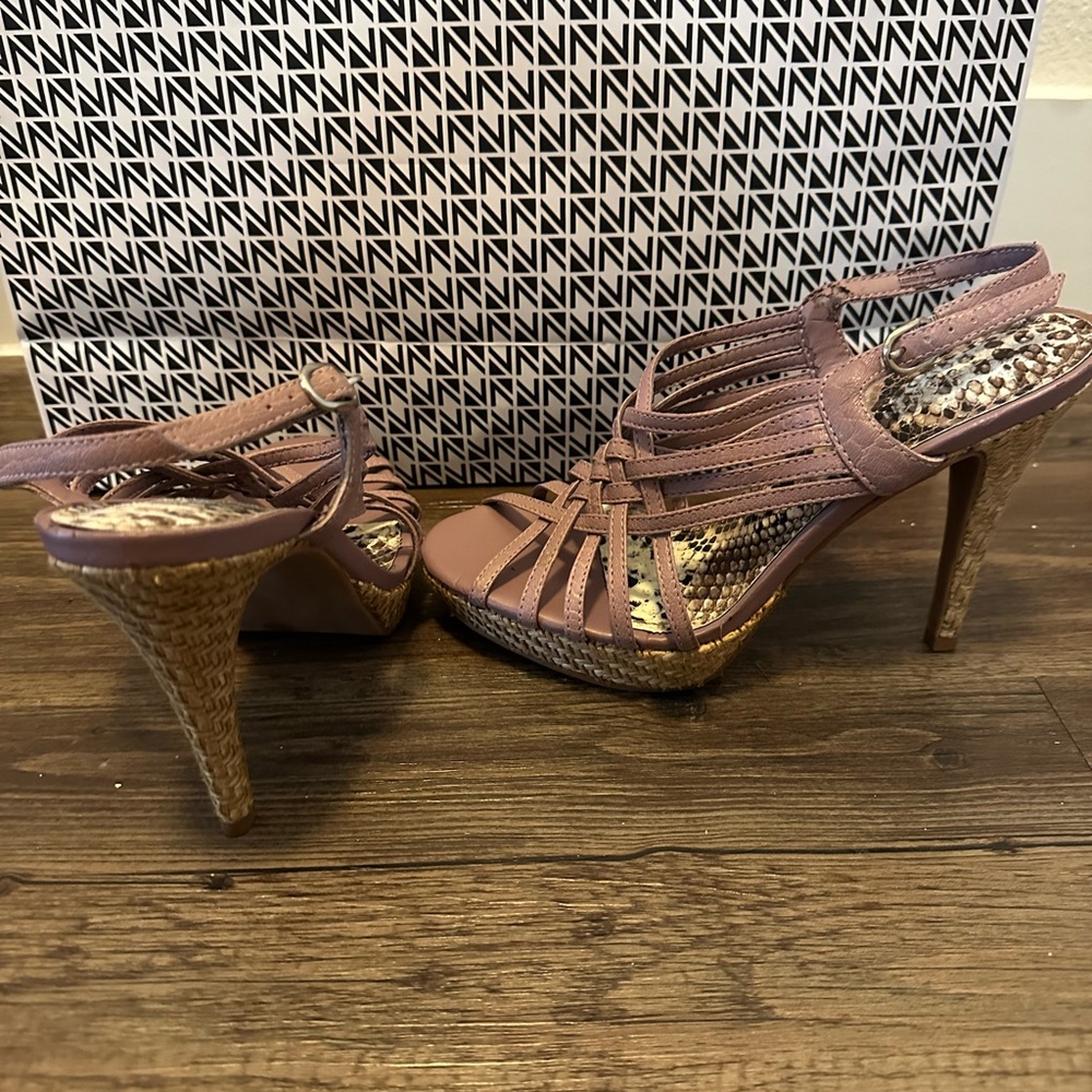 Gianni b. heels, mute lavender size 8, NWT - Picture 7 of 10